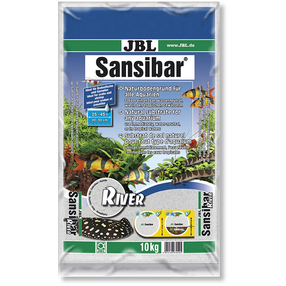 Jbl Sansibar River 10 kg Akvariegrus